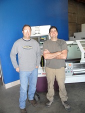 Brandon and Steve from Stonehenge Manufacturing